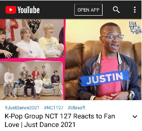 Just Dance 2020 Promo Video with NCT127 and Justin Myrick